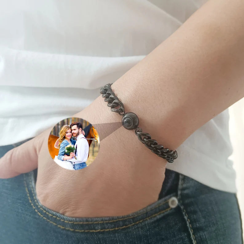 ReavenS™ Fotoğraflı Kıvılcım Bileklik