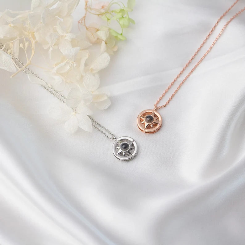 ReavenS™ 100 Dilde Seni Seviyorum Pusula Kolye