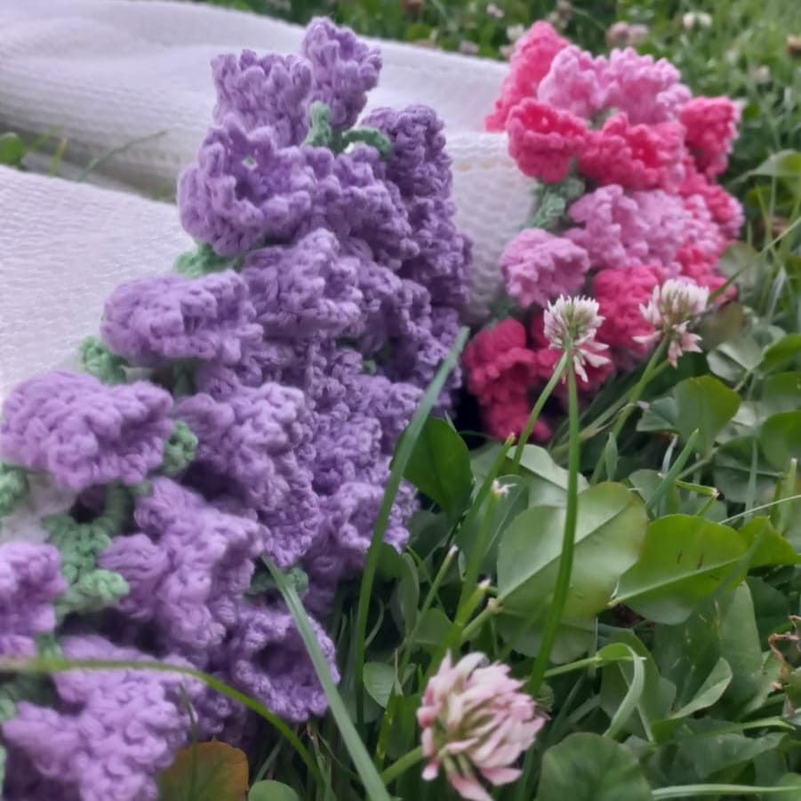 El Yapımı Gül Buketi Battaniye