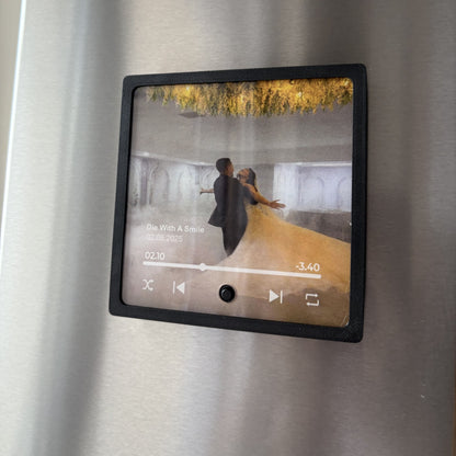 🎶 Kişiye Özel Bluetooth Müzikli Foto Magnet