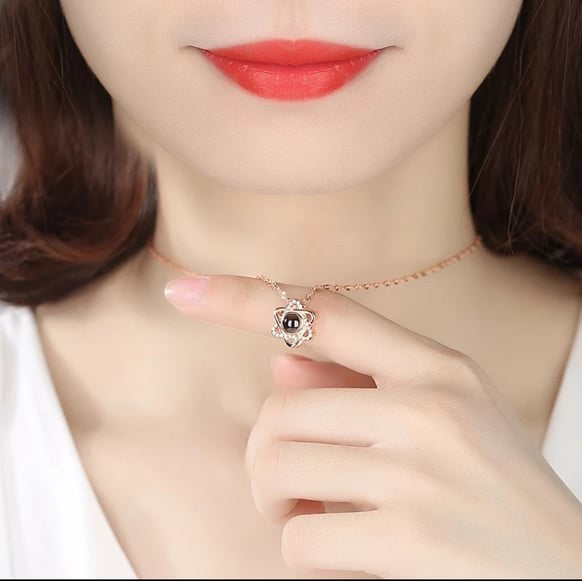 ReavenS™ Fotoğraflı Sonsuzluk Kolyesi