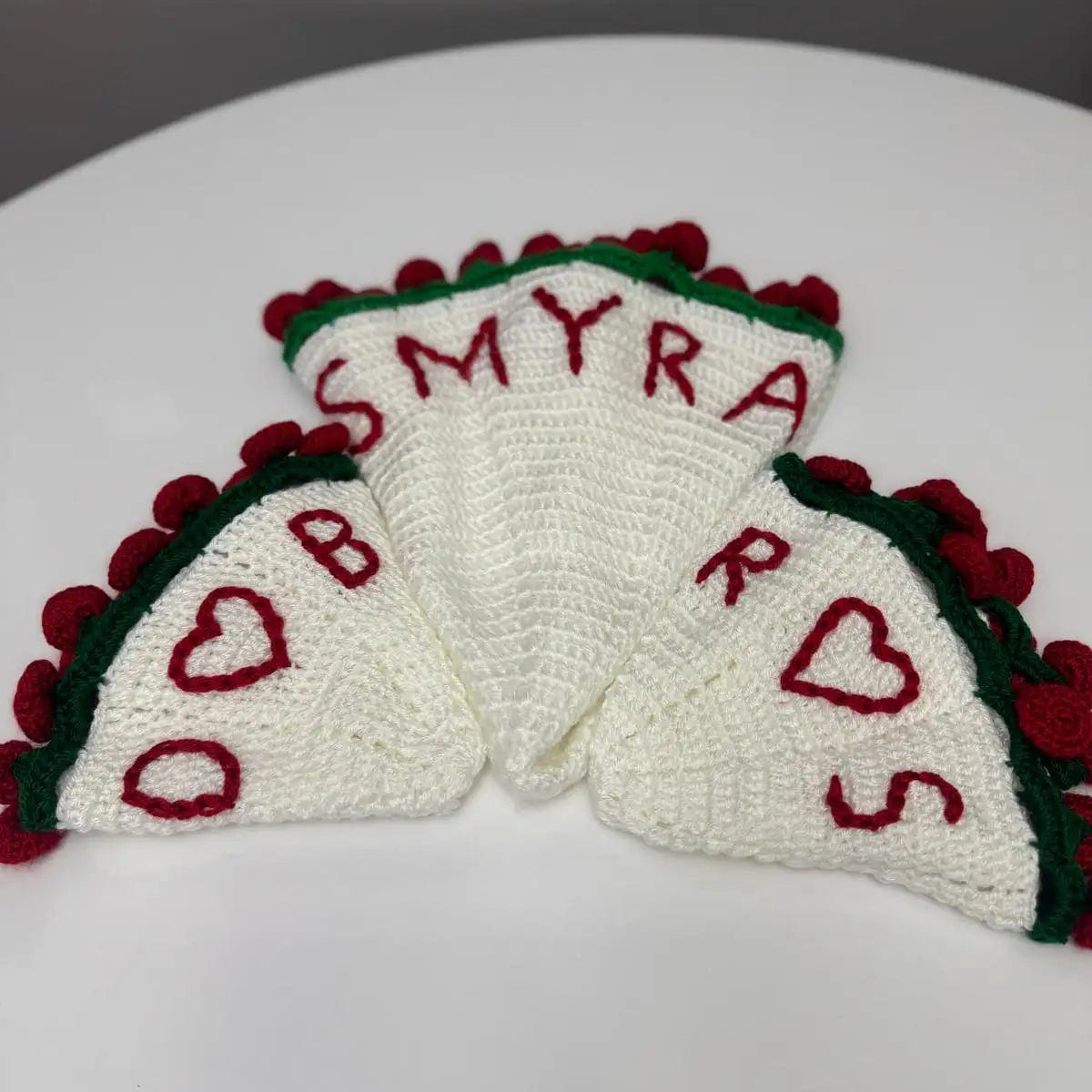 El Yapımı Gül Buketi Battaniye