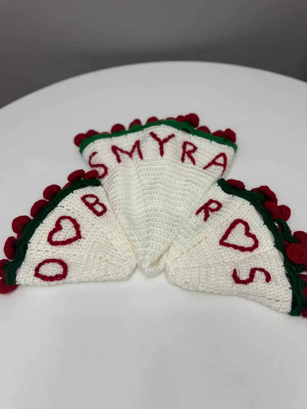 El Yapımı Gül Buketi Battaniye