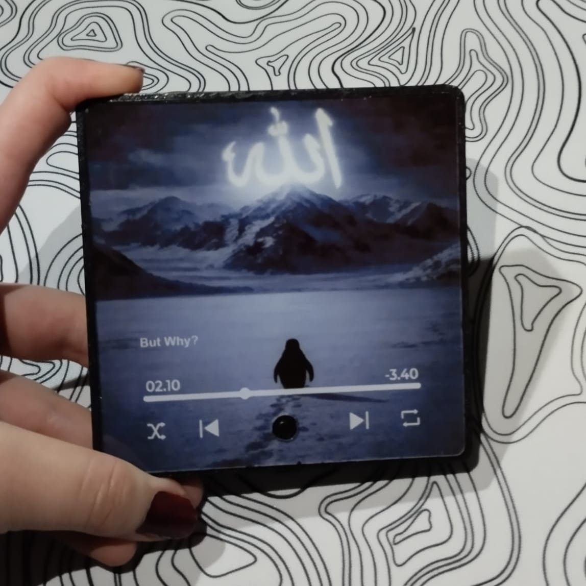 🎶 Kişiye Özel Bluetooth Müzikli Foto Magnet