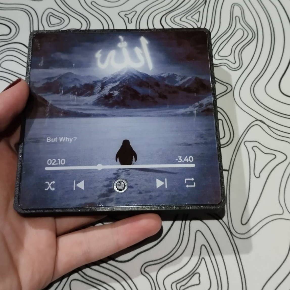 🎶 Kişiye Özel Bluetooth Müzikli Foto Magnet