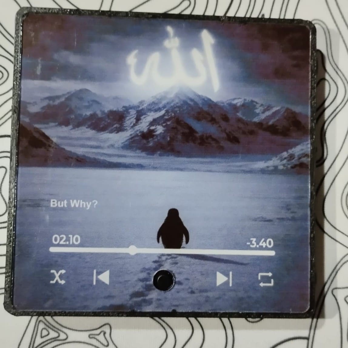 🎶 Kişiye Özel Bluetooth Müzikli Foto Magnet